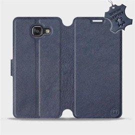 Hülle für Samsung Galaxy A5 2016 - Farbe Blue Leather