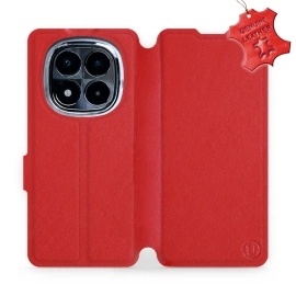 Hülle für Xiaomi POCO X7 - Farbe Red Leather