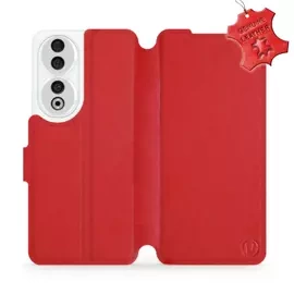 Hülle für Huawei Honor 90 - Farbe Red Leather