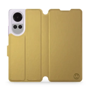 Hülle für OPPO Reno 10 Pro 5G - Farbe Gold&Orange
