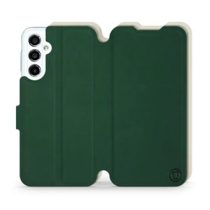 Hülle für Samsung Galaxy M34 5G - Farbe Grün mit Platin