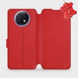 Hülle für Xiaomi Redmi Note 9T - Farbe Red Leather