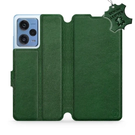 Hülle für Xiaomi Redmi Note 12 Pro 5G - Farbe Green Leather