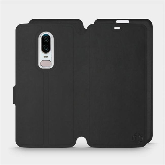 Hülle für OnePlus 6 A6000 - Farbe Schwarz mit Schwarz