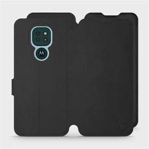 Hülle für Motorola Moto G9 Play - Farbe Schwarz mit Schwarz