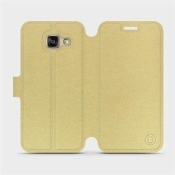 Hülle für Samsung Galaxy A3 2016 - Farbe Gold&Orange