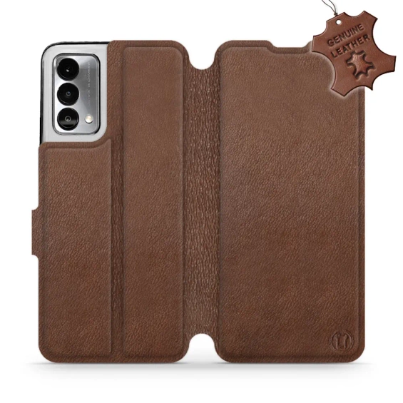 Hülle für Realme GT Master Edition - Farbe Brown Leather