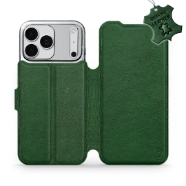 Hülle für Apple iPhone 17 Pro Max - Farbe Green Leather