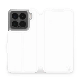 Hülle für Xiaomi 15 - Farbe White&Orange