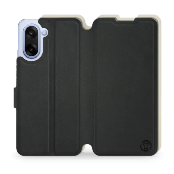 Hülle für OnePlus Nord CE5 - Farbe Schwarz mit Platin