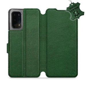 Hülle für OPPO A54 5G - Farbe Green Leather