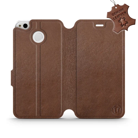 Hülle für Xiaomi Redmi 4X - Farbe Brown Leather