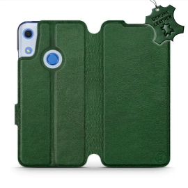 Hülle für Huawei Y6S - Farbe Green Leather