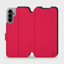 Hülle für Samsung Galaxy A14 4G - Farbe Rot mit Schwarz