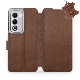 Hülle für OPPO A5 5G - Farbe Brown Leather