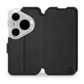 Hülle für Huawei Pura 80 Pro - Farbe Schwarz mit Schwarz