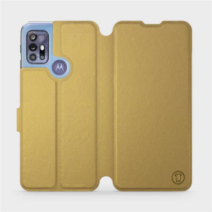 Hülle für Motorola Moto G30 - Farbe Gold&Gray