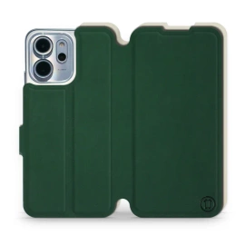 Hülle für OPPO Reno 14 F 5G - Farbe Grün mit Platin