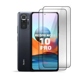 2er Set Panzerglas Clear für Xiaomi Redmi Note 10 pro
