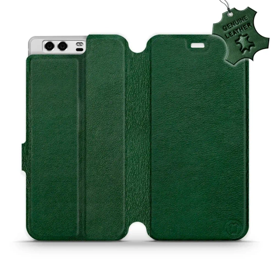 Hülle für Huawei P10 - Farbe Green Leather