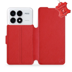 Hülle für Xiaomi POCO F6 Pro - Farbe Red Leather