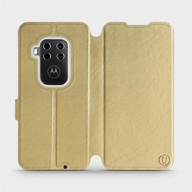 Hülle für Motorola One Zoom - Farbe Gold&Gray