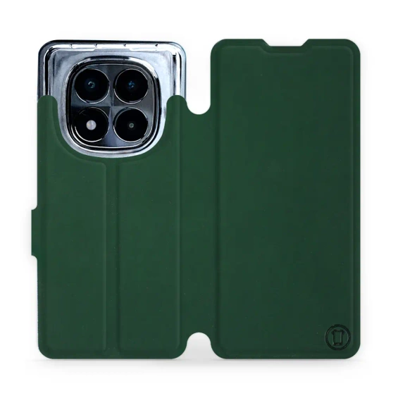 Hülle für Xiaomi POCO X7 - Farbe Grün mit Platin