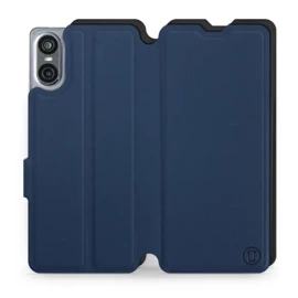Hülle für Sony Xperia 10 VI - Farbe Marine mit Schwarz