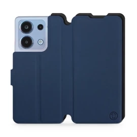 Hülle für Xiaomi Redmi Note 13 4G - Farbe Marine mit Schwarz