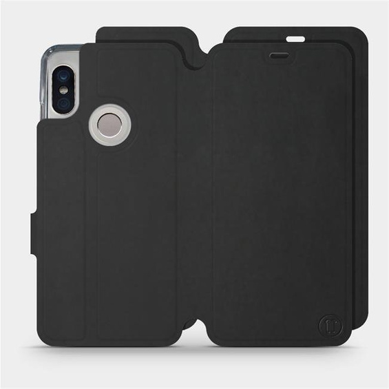 Hülle für Xiaomi Redmi Note 5 - Farbe Schwarz mit Schwarz