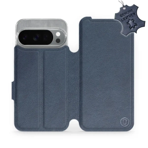 Hülle für Google Pixel 10 Pro - Farbe Blue Leather