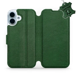 Hülle für Apple iPhone 17 - Farbe Green Leather