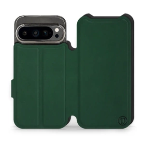 Hülle für Google Pixel 9 Pro - Farbe Grün mit Schwarz