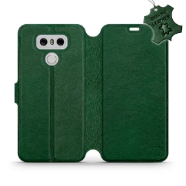 Hülle für LG G6 - Farbe Green Leather