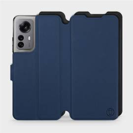 Hülle für Xiaomi 12X - Farbe Marine mit Schwarz