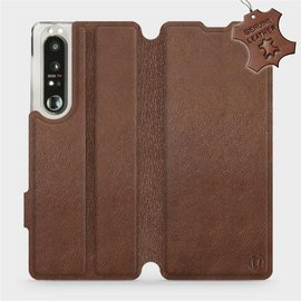 Hülle für Sony Xperia 1 III - Farbe Brown Leather