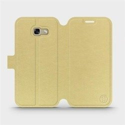 Hülle für Samsung Galaxy A3 2017 - Farbe Gold&Orange