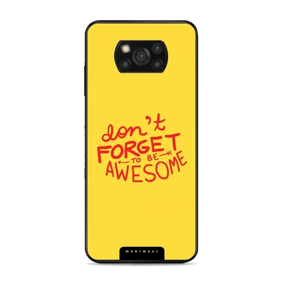 Hülle Glossy Case für Xiaomi POCO X3 NFC - Farbe G076G