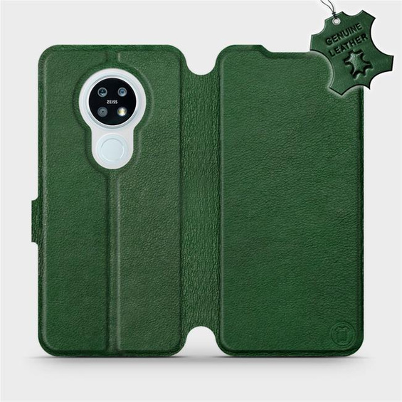 Hülle für Nokia 6.2 - Farbe Green Leather