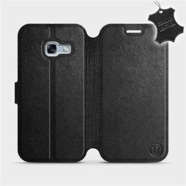 Hülle für Samsung Galaxy A3 2017 - Farbe Black Leather