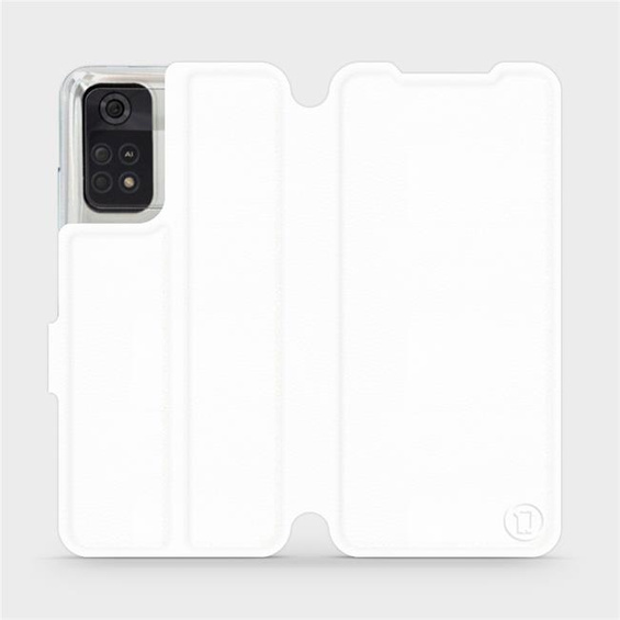 Hülle für Xiaomi POCO M4 Pro 4G - Farbe White&Orange