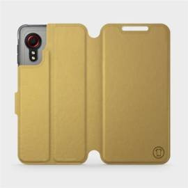 Hülle für Samsung Galaxy Xcover 5 - Farbe Gold&Orange