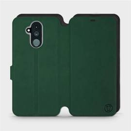 Hülle für Huawei Mate 20 Lite - Farbe Grün mit Schwarz