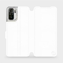 Hülle für Xiaomi Redmi Note 10s - Farbe White&Orange