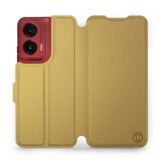 Hülle für Motorola Moto G35 5G - Farbe Gold&Gray