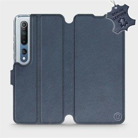 Hülle für Xiaomi Mi 10 - Farbe Blue Leather