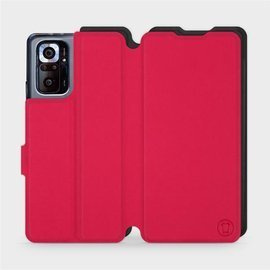 Hülle für Xiaomi Redmi Note 10 pro - Farbe Rot mit Schwarz