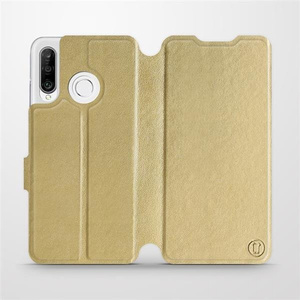 Hülle für Huawei P30 Lite - Farbe Gold&Gray