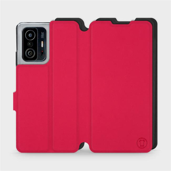 Hülle für Xiaomi 11T - Farbe Rot mit Schwarz