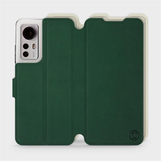 Hülle für Xiaomi 12 - Farbe Grün mit Platin